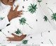Duvet Jazz Coqueiro Carioca 200 Fios, white | WestwingNow