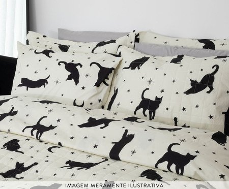 Duvet Jazz Gatinhos 200 Fios | Westwing