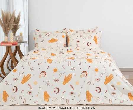 Jogo de Cobre-Leito Jazz Ziriguidum 200 Fios | Westwing