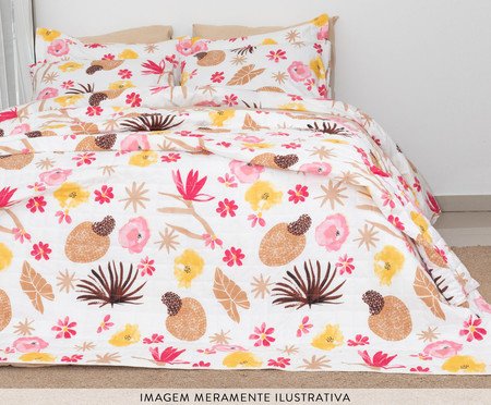 Jogo de Cobre-Leito Jazz Ziriguidum 200 Fios | Westwing