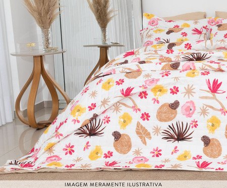 Jogo de Lençol Jazz Ziriguidum 200 Fios | Westwing