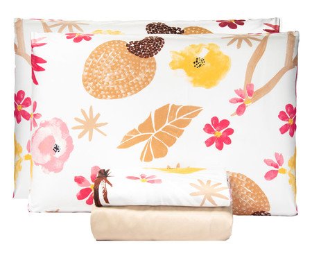 Jogo de Lençol Jazz Ziriguidum 200 Fios | Westwing