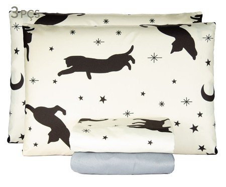 Jogo de Lençol Jazz Gatinhos 200 Fios | Westwing