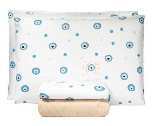 Jogo de Lençol Jazz Energia Boa 200 Fios, white | WestwingNow