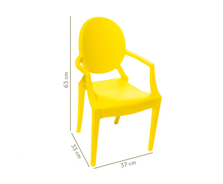 Cadeira Infantil Lee - Amarela | WestwingNow