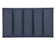 Jogo de Placas de Cabeceira em Veludo Azul, blue | WestwingNow