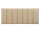 Jogo de Placas de Cabeceira em Linho Look Bege, beige | WestwingNow