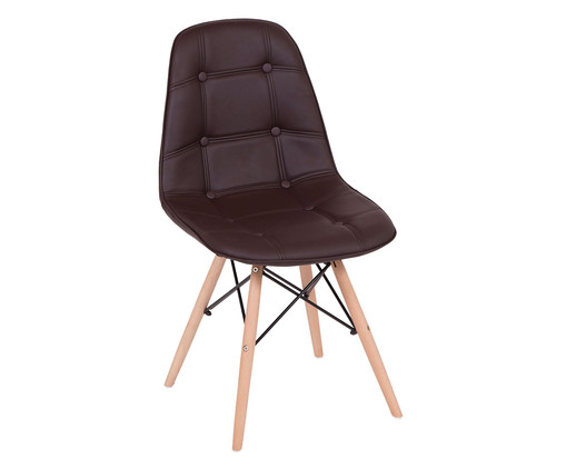 Cadeira Eames Stuf - Marrom, marrom | WestwingNow