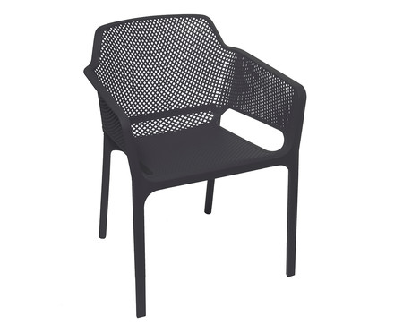 Cadeira Vega com Braço - Preto | WestwingNow