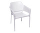Cadeira Vega com Braço - Branco, Branco | WestwingNow