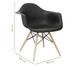 Cadeira Eames Young Wood - Preto, Preto | WestwingNow