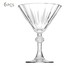 Jogo de Taças para Martini em Vidro Sara - Transparente, transparente | WestwingNow