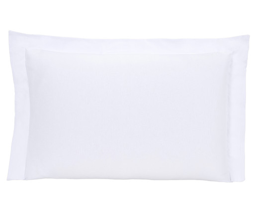 Fronha Aquarele Baby Branco 200 Fios, white | WestwingNow