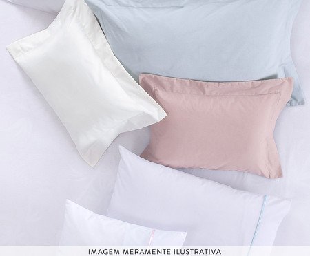 Fronha Aquarele Baby Bege 200 Fios - 30X40cm | Westwing