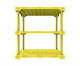 Estante Cube com 03 Prateleiras Amarelo, Amarelo | WestwingNow