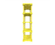 Estante Cube com 05 Prateleiras Amarelo, Amarelo | WestwingNow