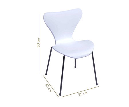 Cadeira Jacobsen - Branca | WestwingNow