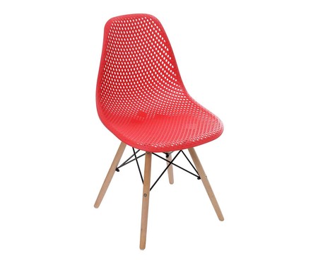 Cadeira Colmeia - Vermelha