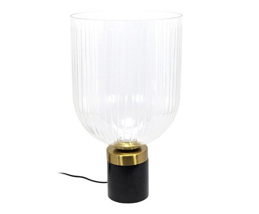 Luminária de Mesa Sofi em Mármore, Preto | WestwingNow