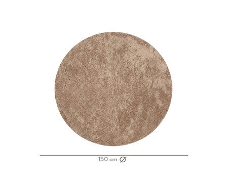 Tapete Shaggy Smooth Cru | Westwing