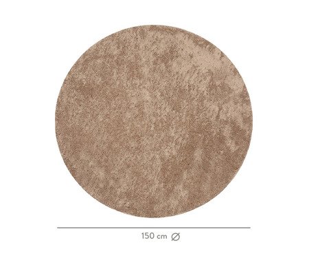 Tapete Shaggy Smooth Cru | Westwing