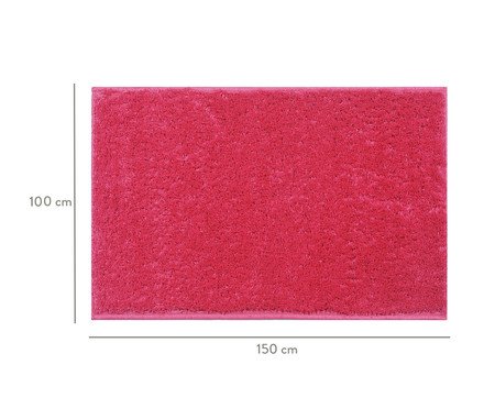 Tapete Shaggy Smooth Teen Pink | Westwing