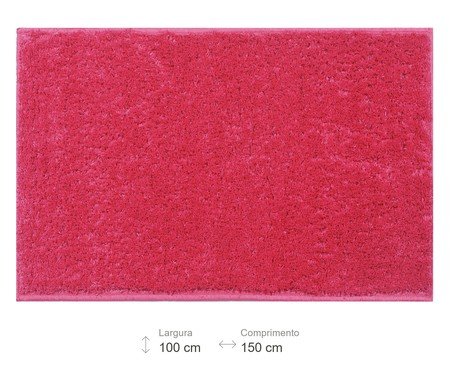 Tapete Shaggy Smooth Teen Pink | Westwing