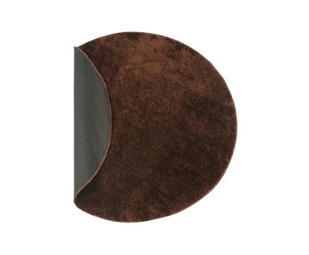 Tapete Shaggy Redondo Smooth Castor | Westwing