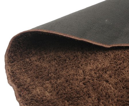 Tapete Shaggy Redondo Smooth Castor | Westwing