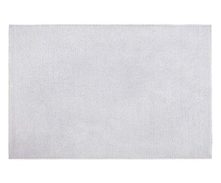 Tapete Shaggy Smooth Branco