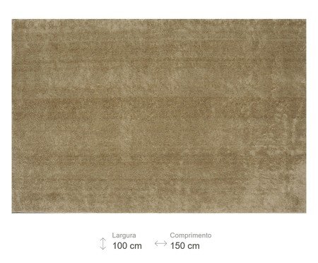 Tapete Shaggy Smooth Trigo | Westwing