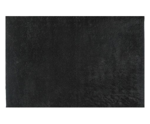 Tapete Shaggy Smooth Preto, black | WestwingNow