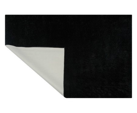 Tapete Shaggy Smooth Preto | Westwing