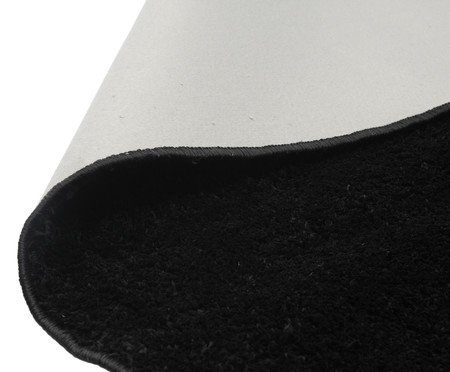 Tapete Shaggy Smooth Preto | Westwing