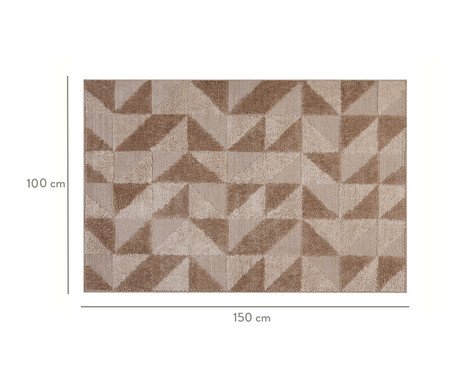 Tapete Shaggy Jazz Junk Trigo | Westwing