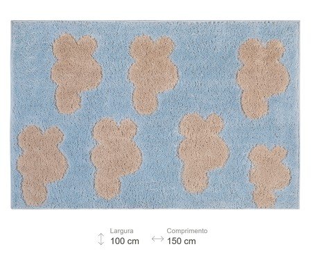 Tapete Jazz Kids Nuvem Azul | Westwing