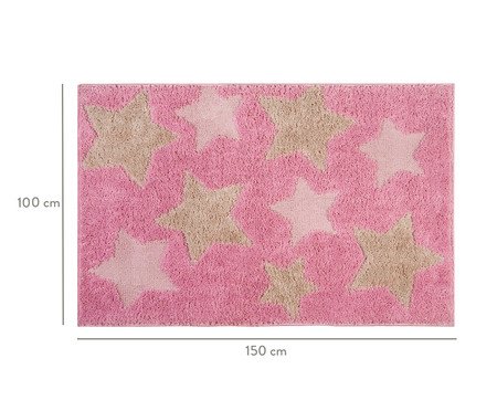 Tapete Jazz Kids Estrela Rosa | Westwing