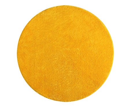 Tapete Shaggy Smooth Amarelo