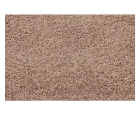 Tapete Shaggy Redondo Smooth Trigo | Westwing