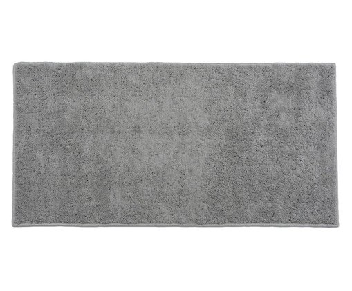 Passadeira Shaggy Beira de Cama Smooth Cinza, grey | WestwingNow