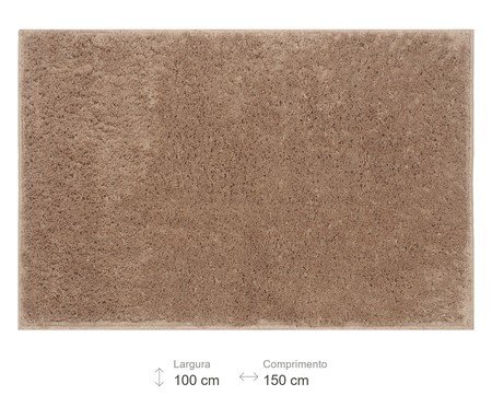 Tapete Shaggy Smooth Cru | Westwing