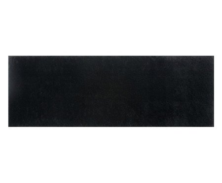 Passadeira Shaggy Smooth Preto | Westwing