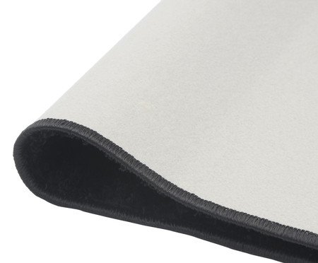 Passadeira Shaggy Smooth Preto | Westwing