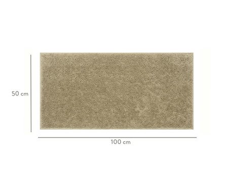 Passadeira Shaggy Smooth Trigo | Westwing