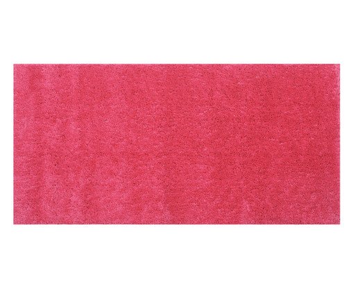 Passadeira Shaggy Beira de Cama Smooth Teen Pink, pink | WestwingNow