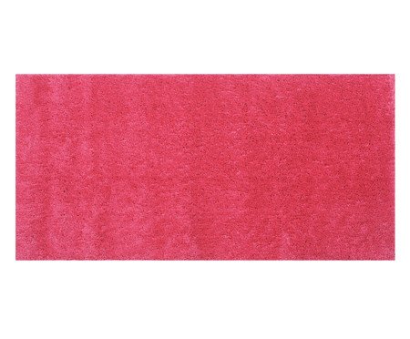 Passadeira Shaggy Beira de Cama Smooth Teen Pink | Westwing