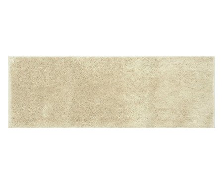 Passadeira Shaggy Corredor Smooth Pérola | Westwing