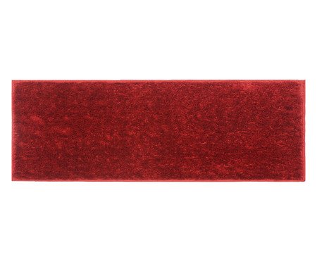 Passadeira Shaggy Corredor Smooth Cereja | Westwing