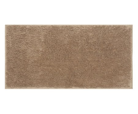 Passadeira Shaggy Beira de Cama Smooth Cru | Westwing