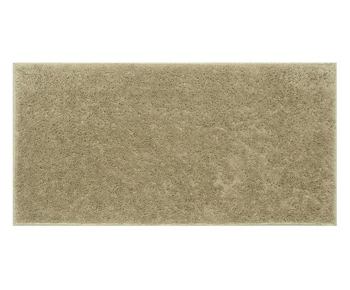 Passadeira Shaggy Beira de Cama Smooth Trigo, Off White | WestwingNow